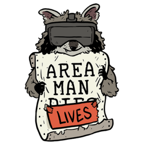 AREA MAN LIVES Logo