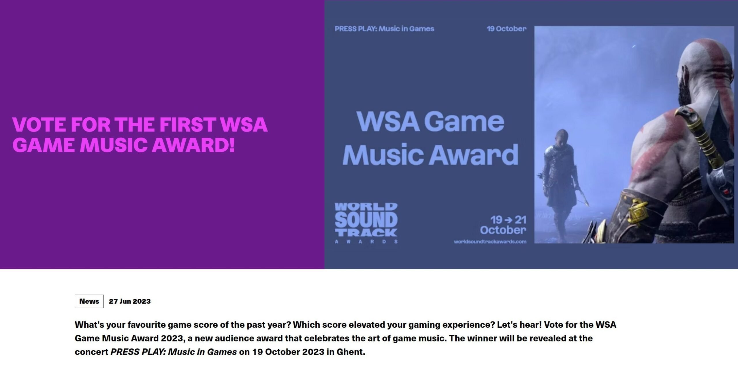 Featured image for “How To Vote For The Firmament OST At WSA”