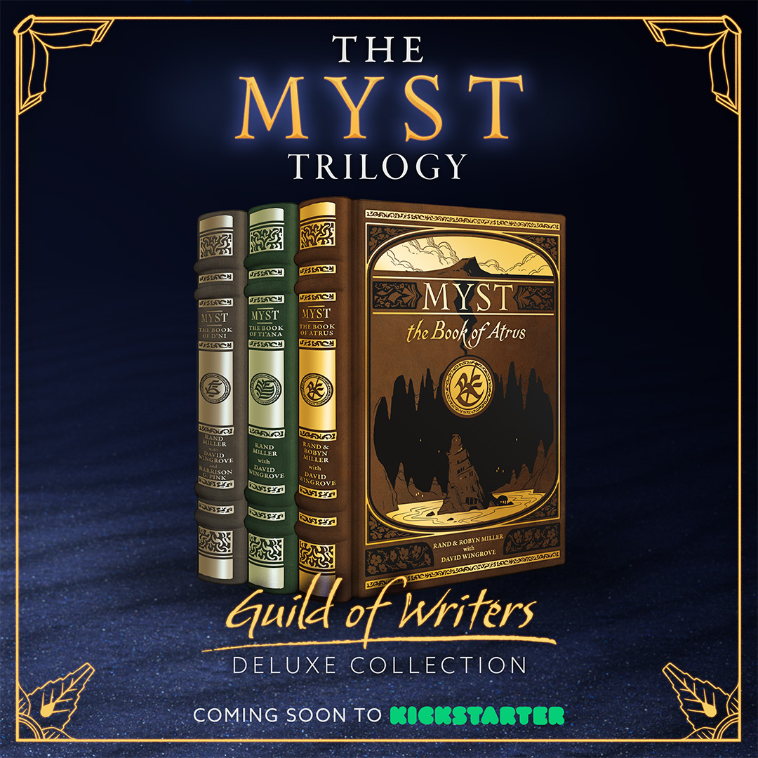Featured image for “‘Guild of Writers’ Myst Novel Trilogy Kickstarter Announced”
